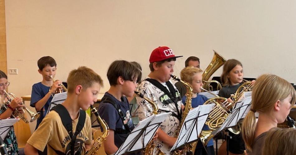 Schulende Bläserklasse